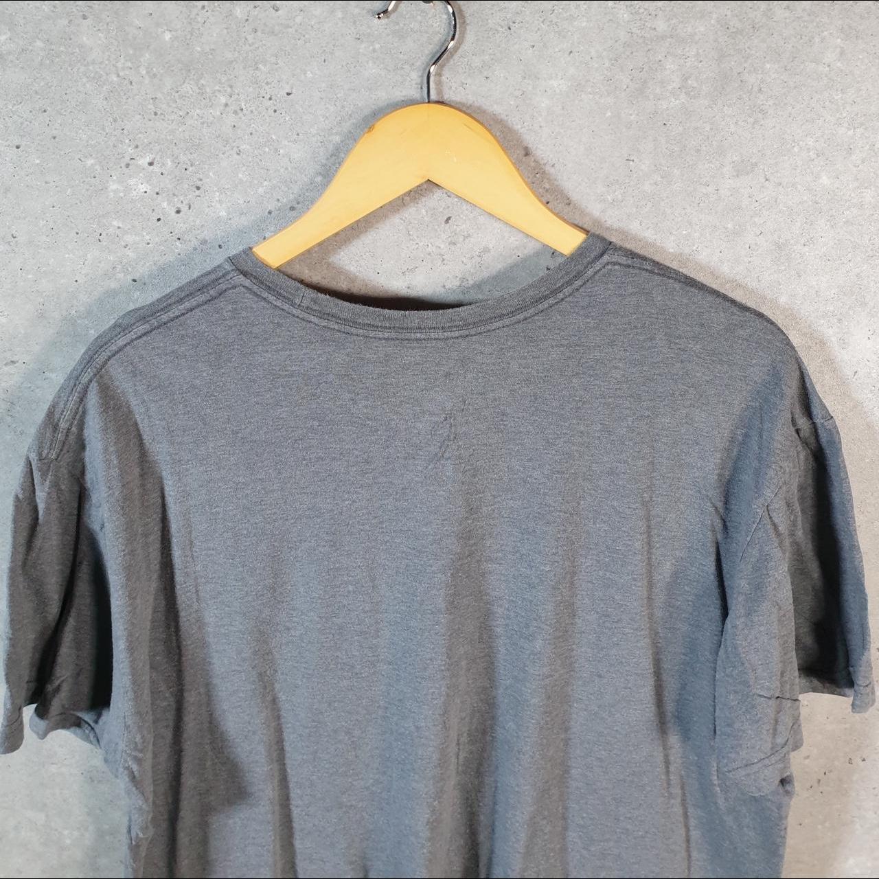 Vintage Ralph Lauren Polo T Shirt Men’s Large Grey Embroidered Classic Fit Pony C8624