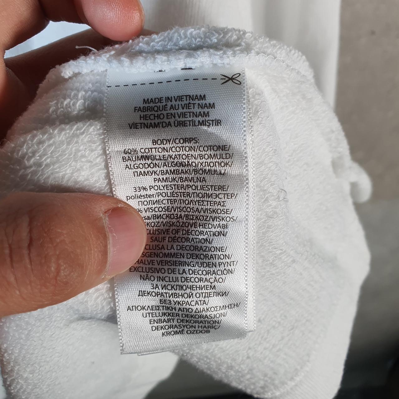 Vintage Ralph Lauren Polo Sweatshirt Womens Large White Embroidered Pullover Pony