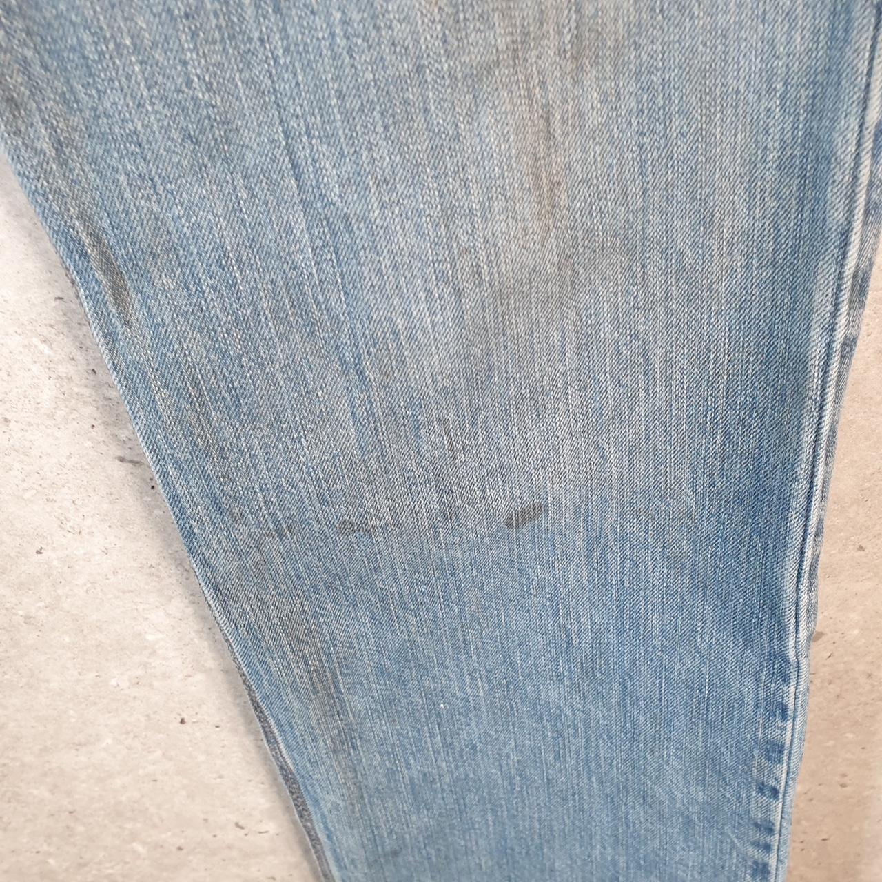 Vintage Carhartt Workwear Carpenter Jeans Mens W33 L32 Blue Denim Relaxed Fit USA