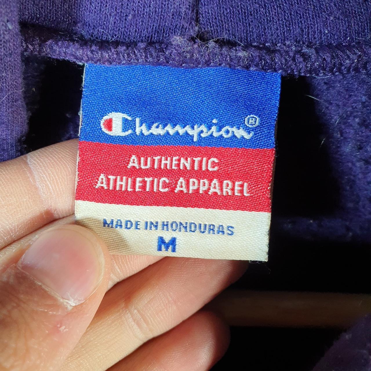 Vintage Champion Hoodie Men’s Medium Purple Pro Sport Pullover Kentucky College