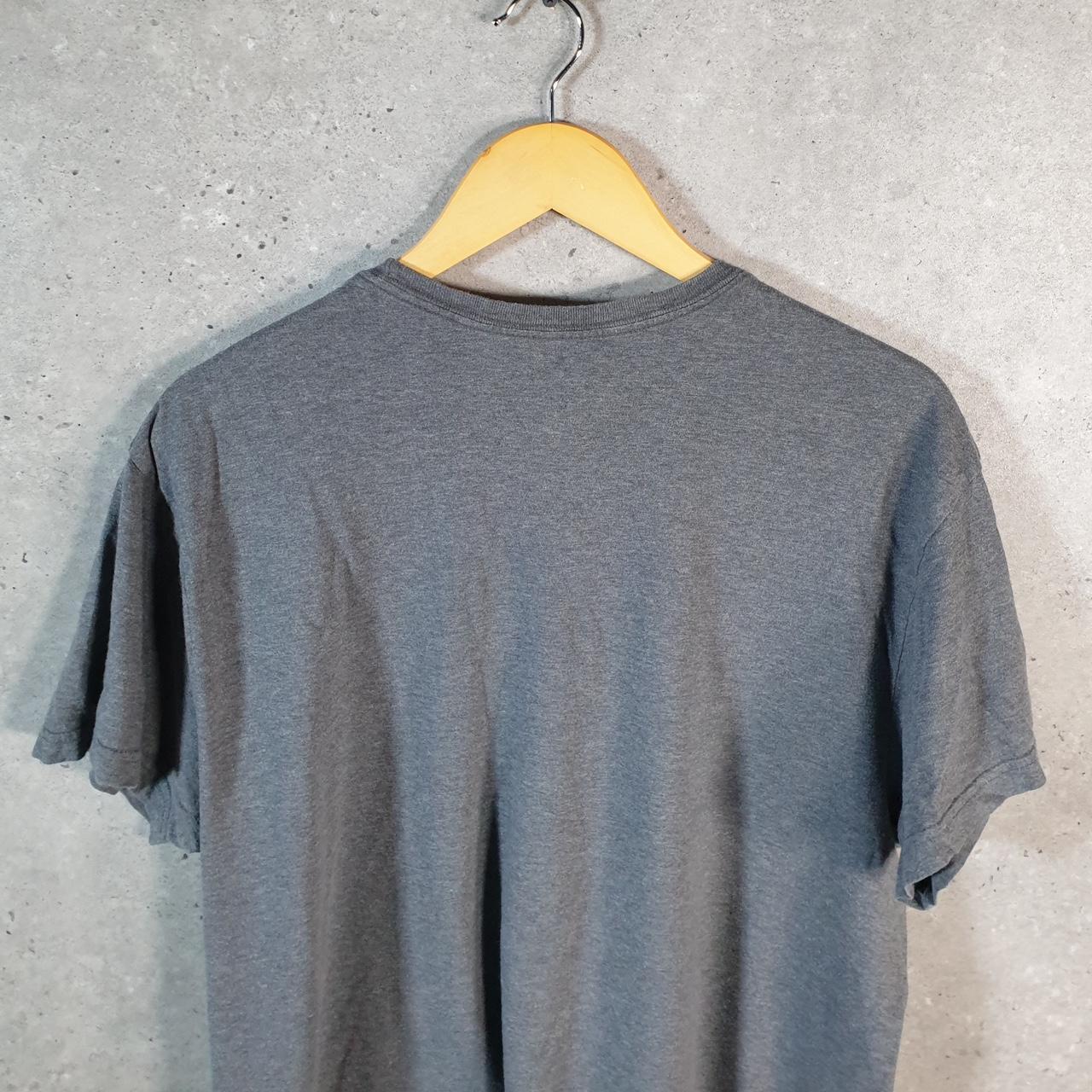 Vintage Ralph Lauren Polo T Shirt Men’s Large Grey Embroidered Classic Fit Pony C8579