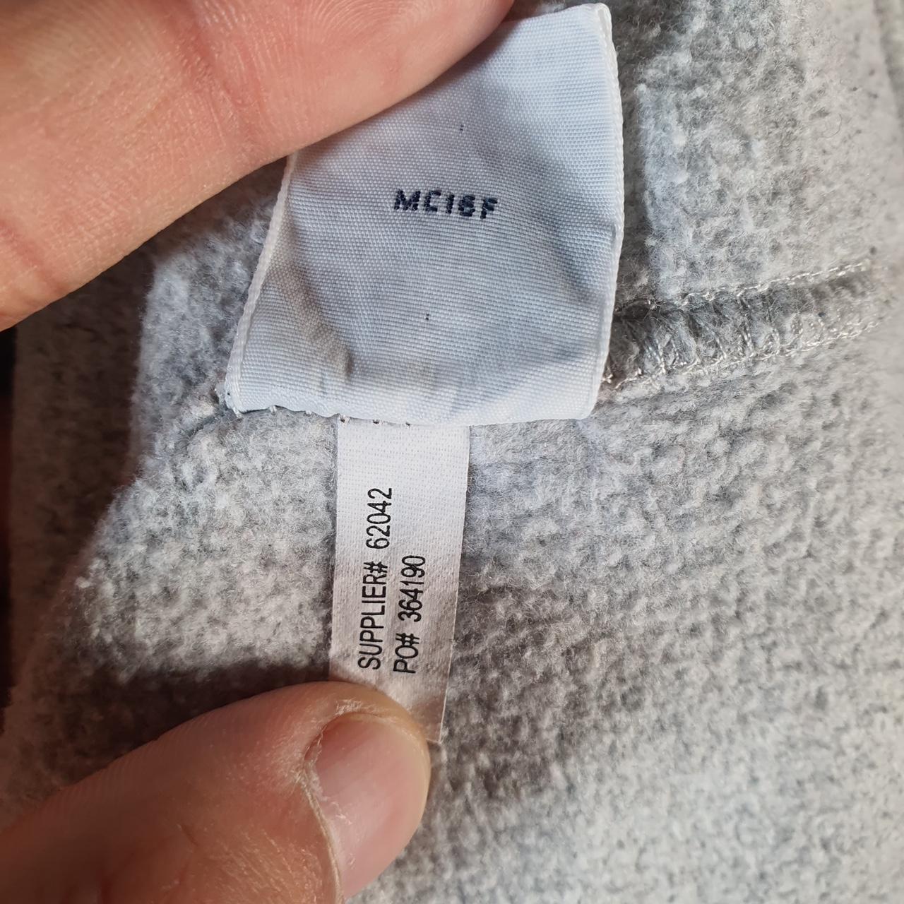 Vintage Ralph Lauren Polo Sweatshirt Men’s Medium Grey Cotton Full Zip Pony