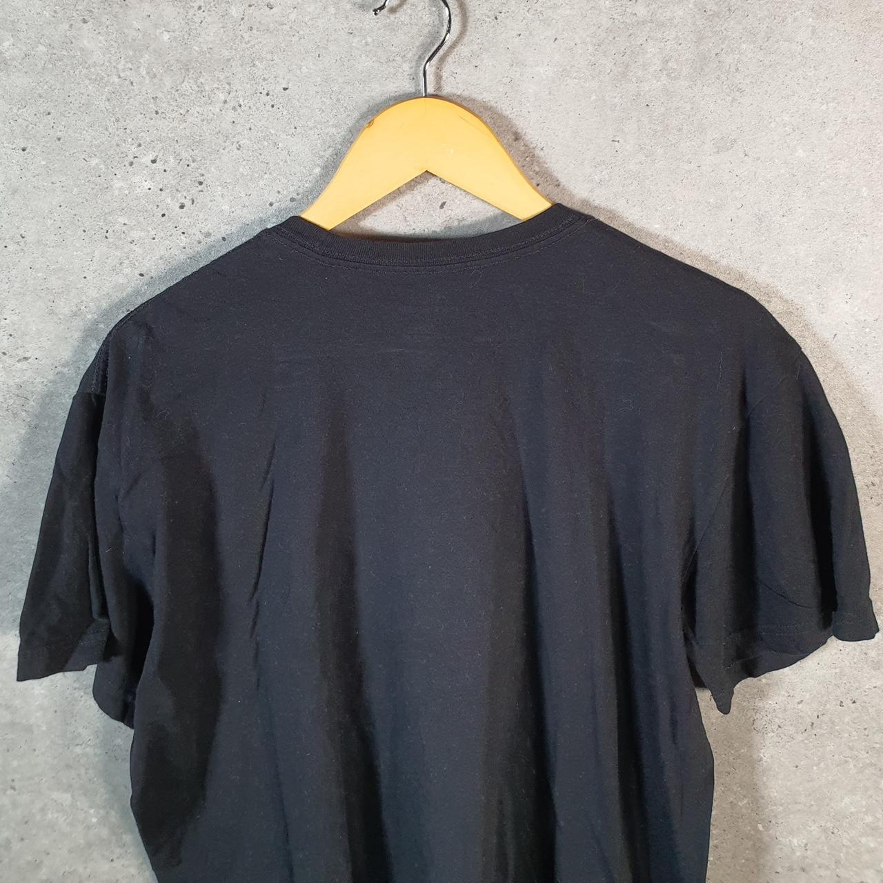 Vintage Ralph Lauren Polo Sport T Shirt Men’s Large Black Classic Fit Embroidered Pony C8634