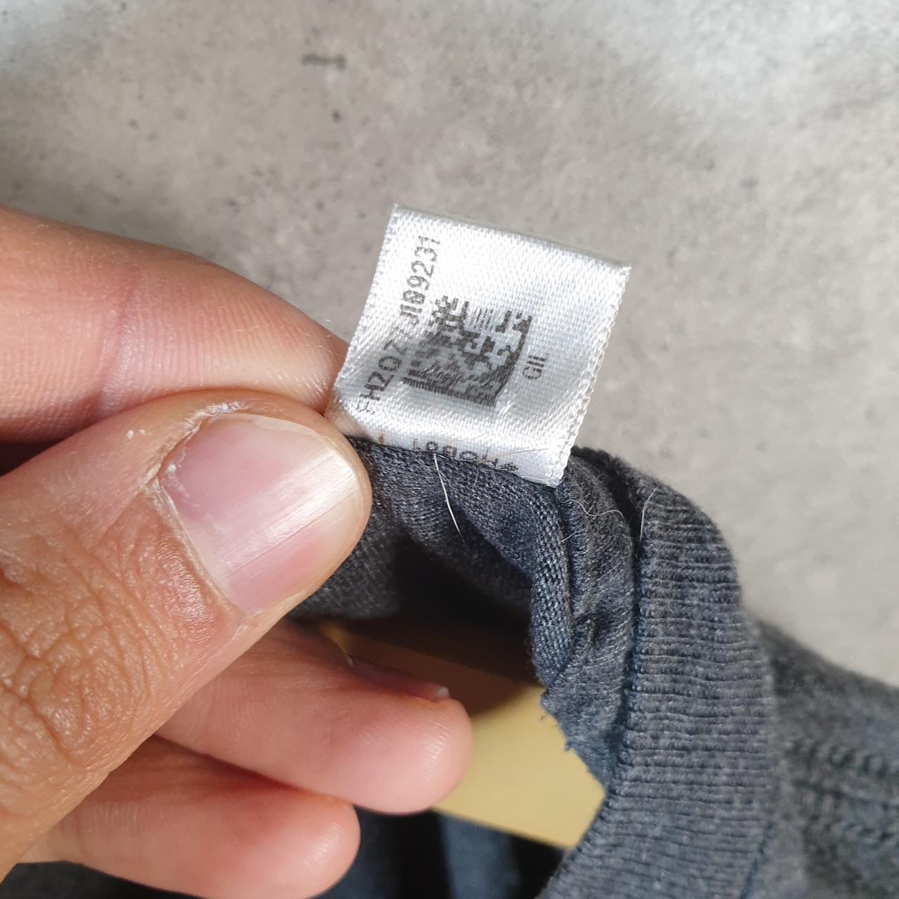 Vintage Adidas Amplifier T Shirt Men’s Large Grey Three Stripes Logo Athletic