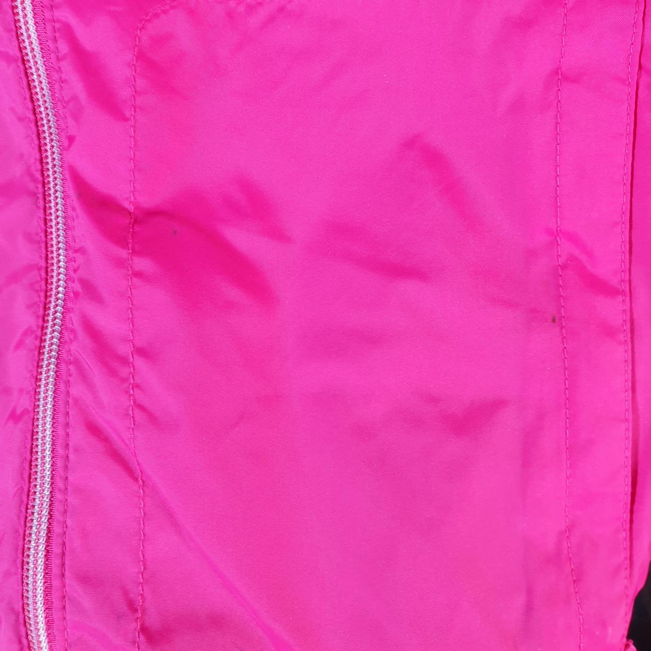 Vintage Columbia Windbreaker Track Jacket Womens XS Pink USA Athletic