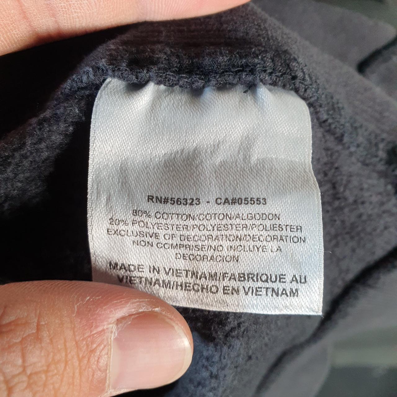 Vintage Nike Club Sweatshirt Men’s XL Black 1/4 Zip Swoosh East Carolina Military Bowl