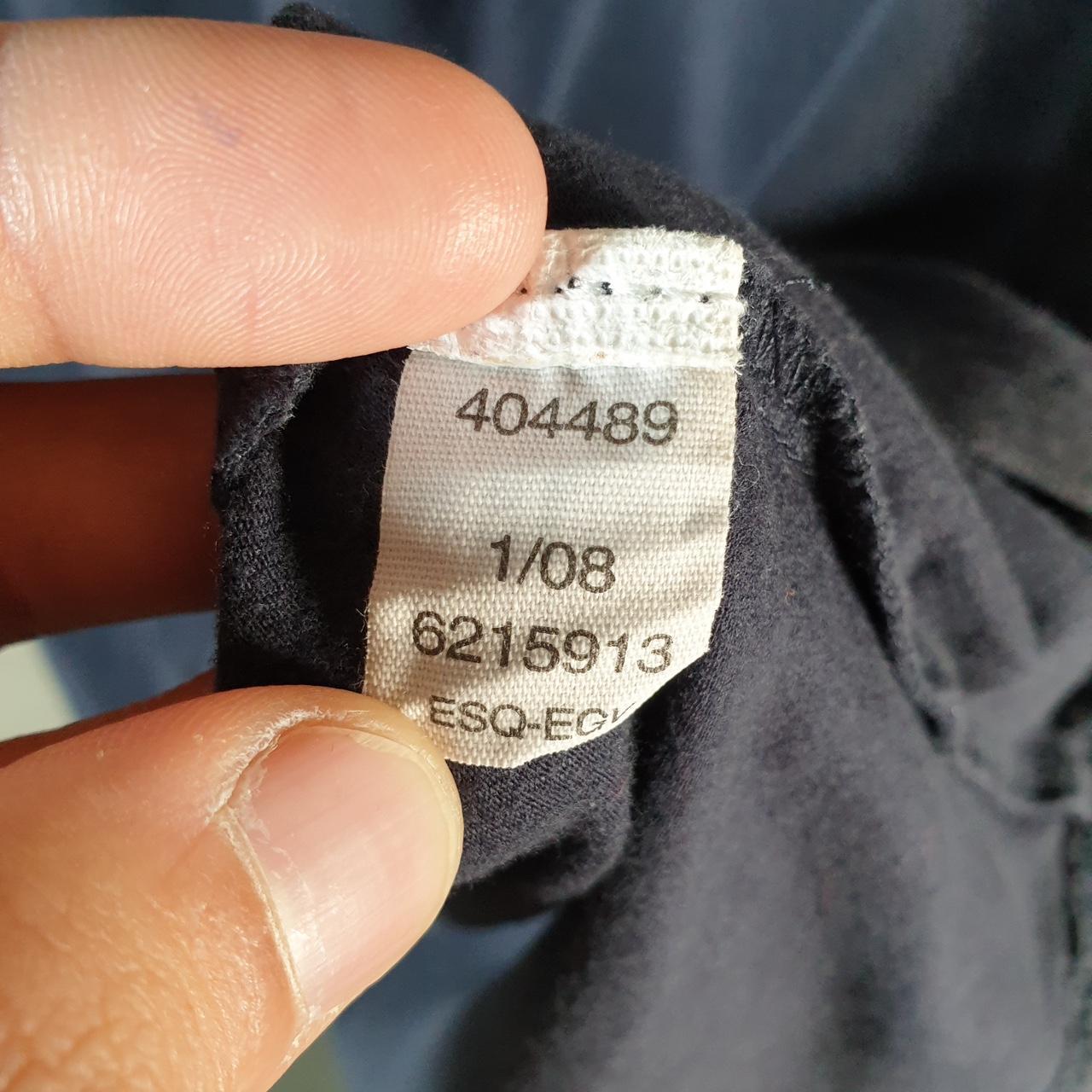 Vintage Tommy Hilfiger T Shirt Men’s Large Navy Blue Stretch Fit Embroidered Logo