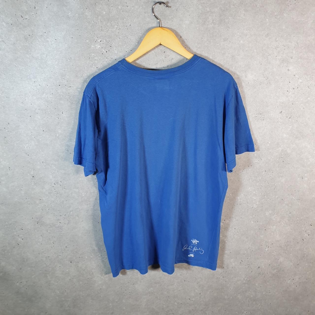 Vintage Nike SB Paul Rodriguez PR T Shirt Men’s Large Blue Logo Swoosh Athletic C9775