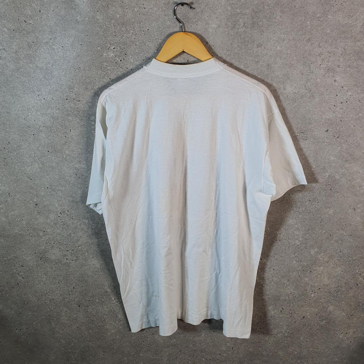 Vintage Fruit of the Loom Casa Ole 1996 Brenham JR USA Single Stitch T Shirt Men’s XL White C9509