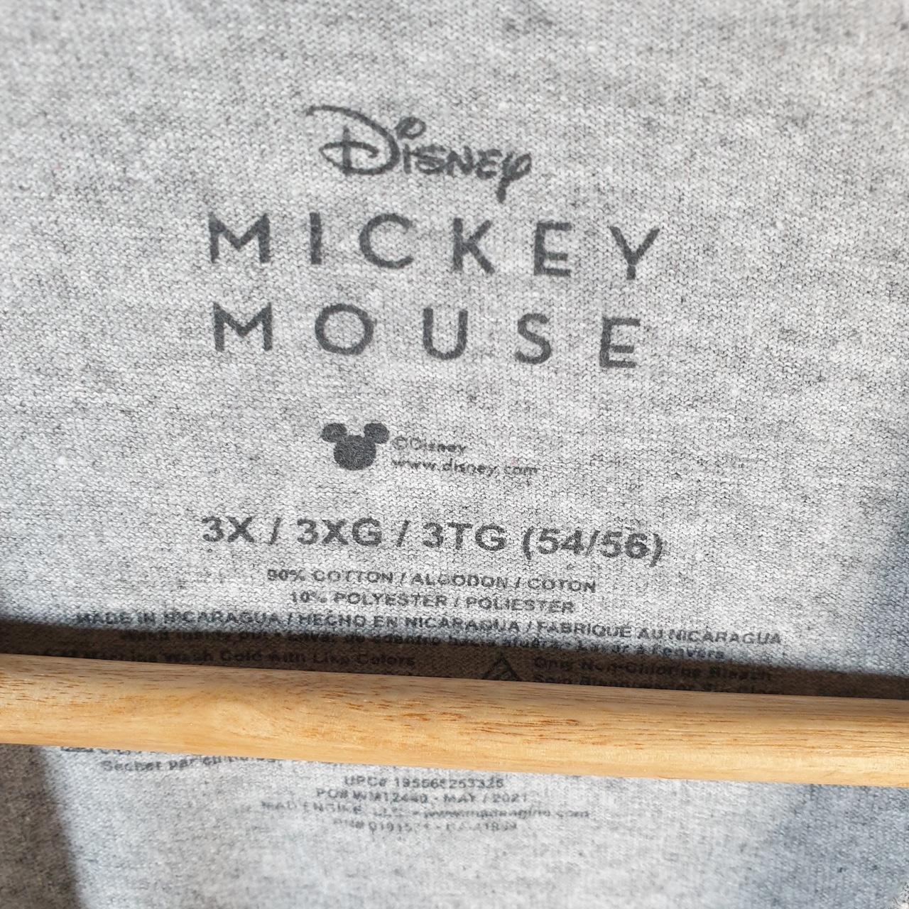 Vintage Disney Land Mickey Mouse T Shirt Men’s 3XL Grey Graphic Cartoon