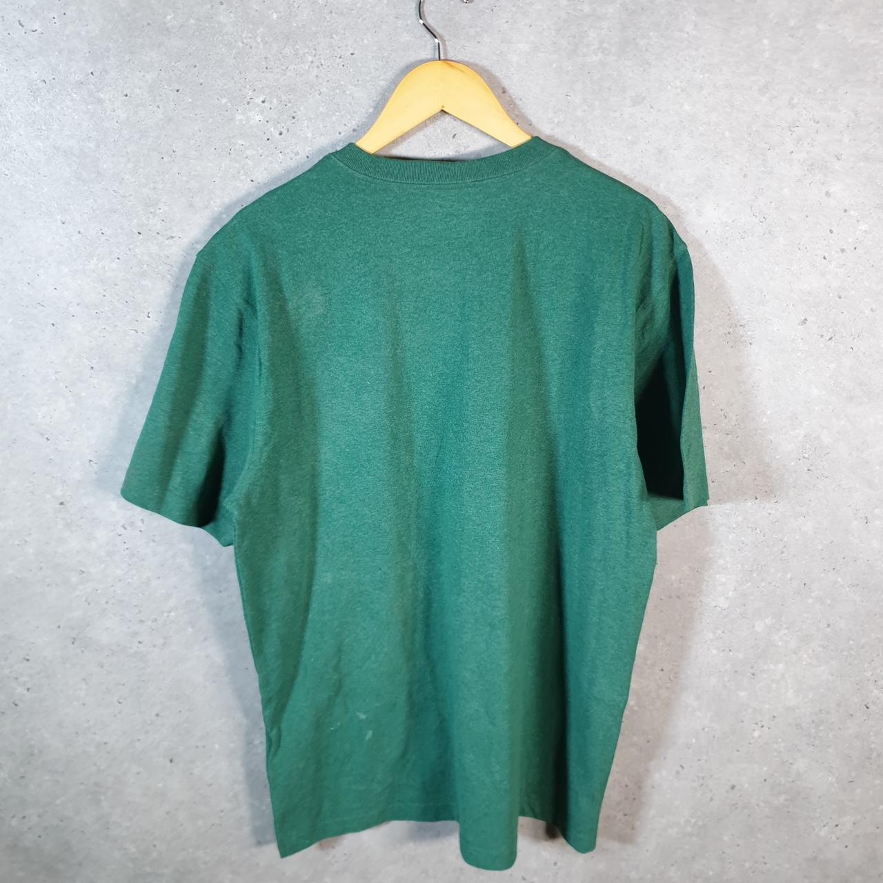 Vintage Carhartt Pocket T Shirt Men’s Medium Green Workwear Chore Utility Loose Fit C9362