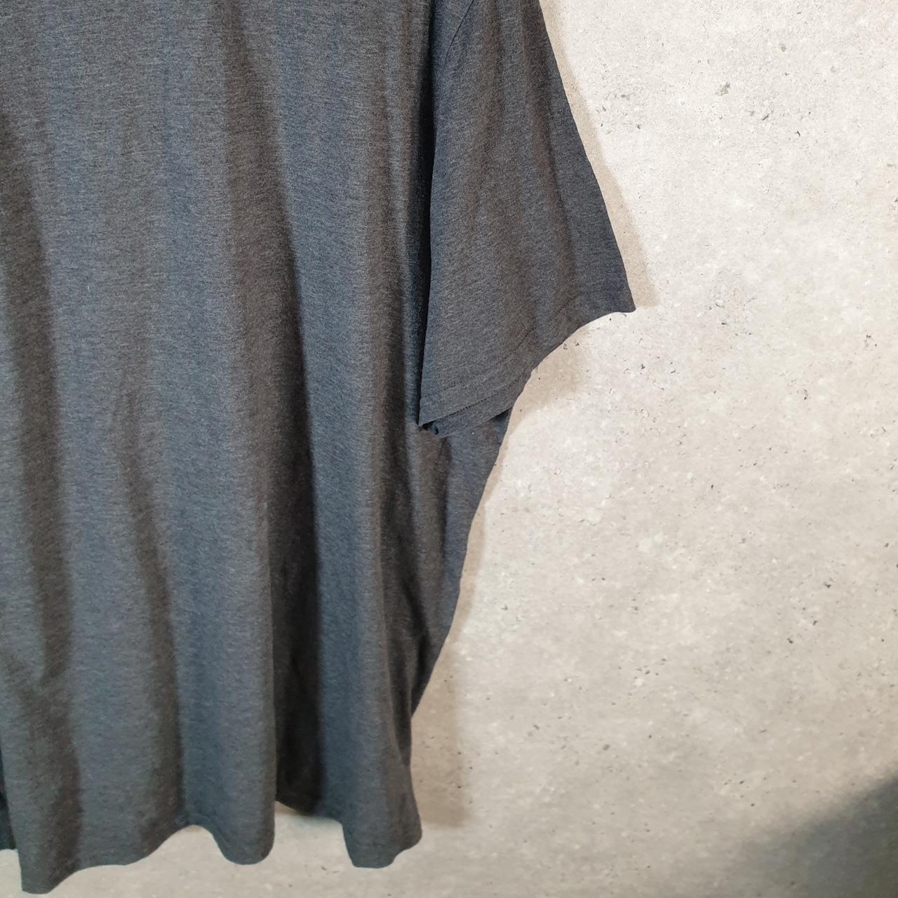 Vintage Adidas Amplifier T Shirt Men’s 2XL Grey Three Stripes Logo Athletic