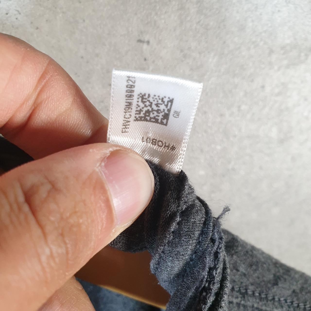 Vintage Adidas Amplifier T Shirt Men’s Medium Grey Three Stripes Logo Athletic