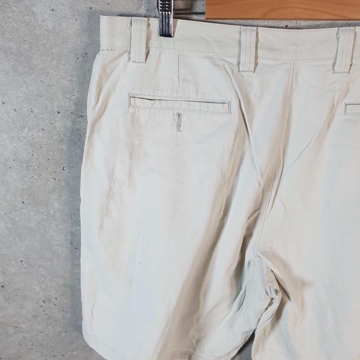 Vintage Dockers Chino Shorts Jorts Cargo Men’s W38 Brown Baggy Cotton