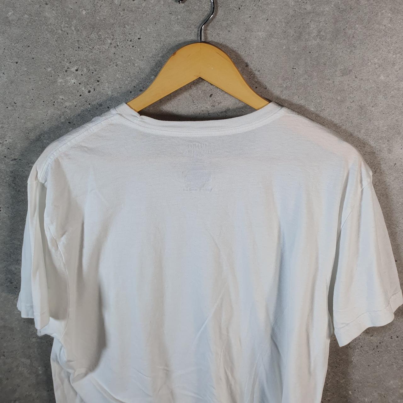 Vintage Ralph Lauren Polo Sport T Shirt Men’s Large White Classic Fit Embroidered Pony C8676