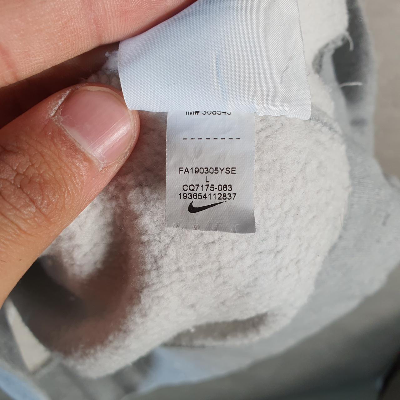 Vintage Nike Club Just Do It Sweatshirt Men’s Large Grey Swoosh Y2K Pullover Logo