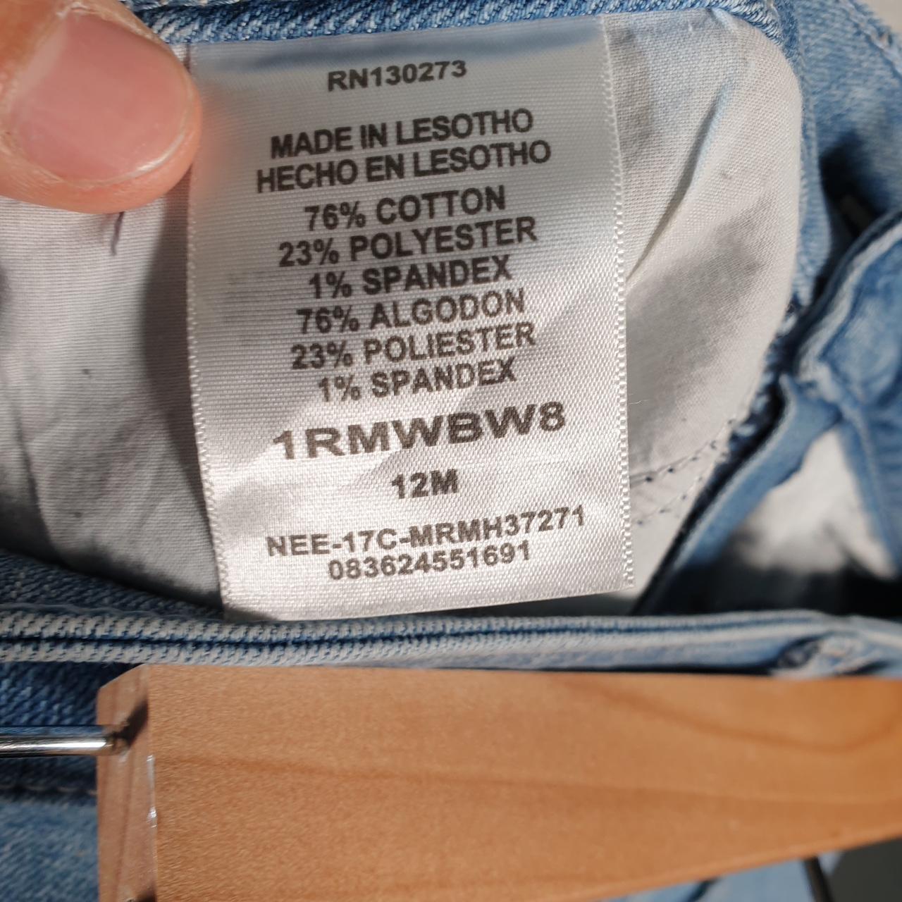 Vintage Lee Baggy Shorts Jorts Cargo Womens W34 Blue Relaxed Denim