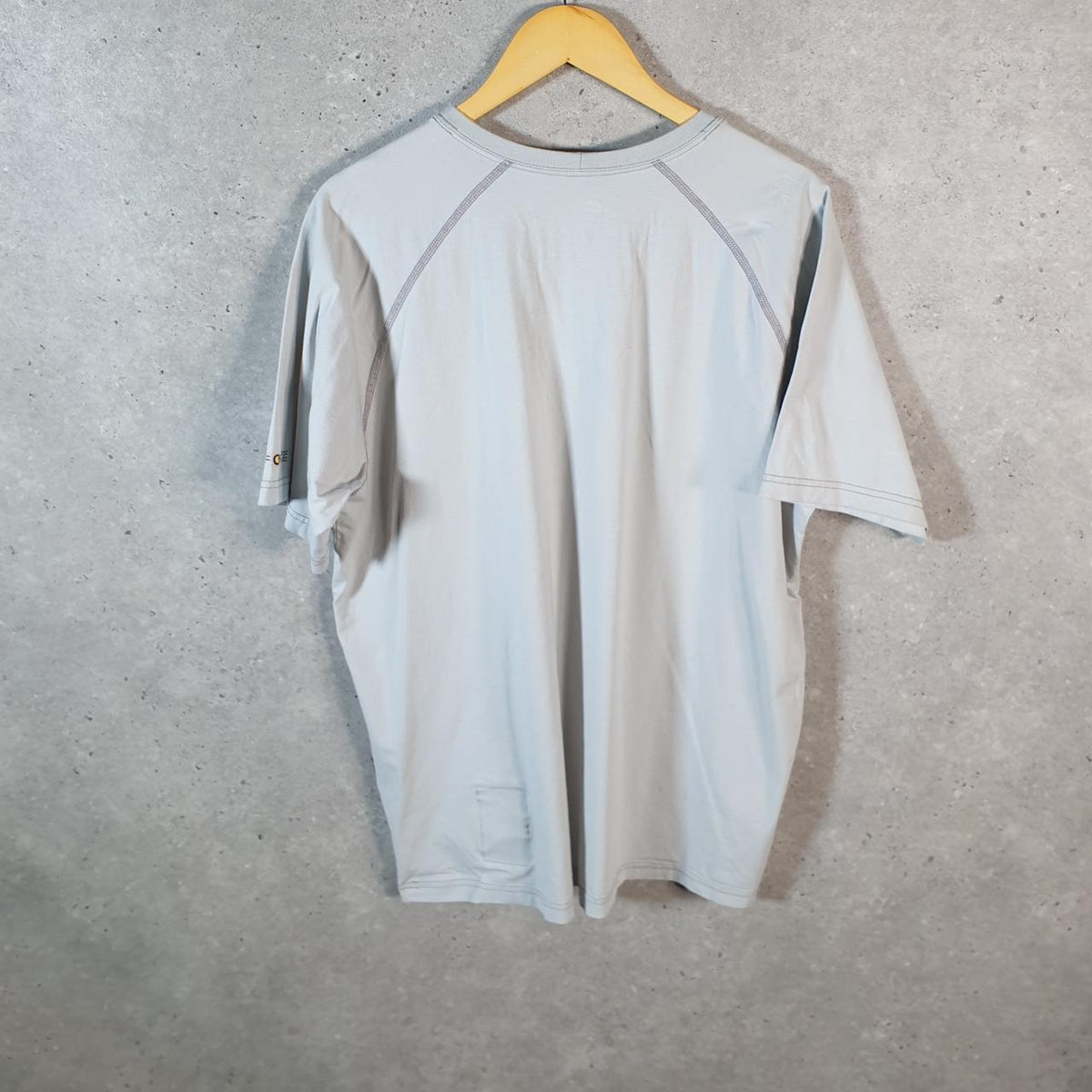 Vintage Carhartt Pocket T Shirt Men’s Large Grey Workwear Chore Utility Relaxed Fit C9292