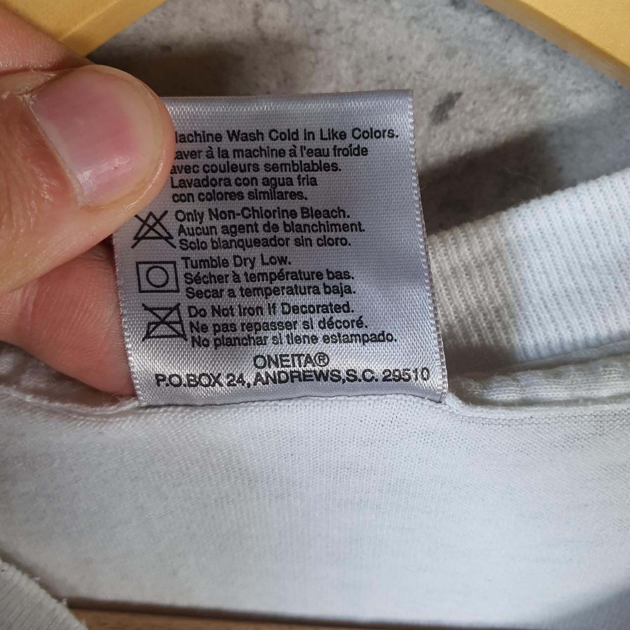 Vintage Oneita Power Deer Tremble 90s Graphic USA Single Stitch T Shirt Men’s 2XL White