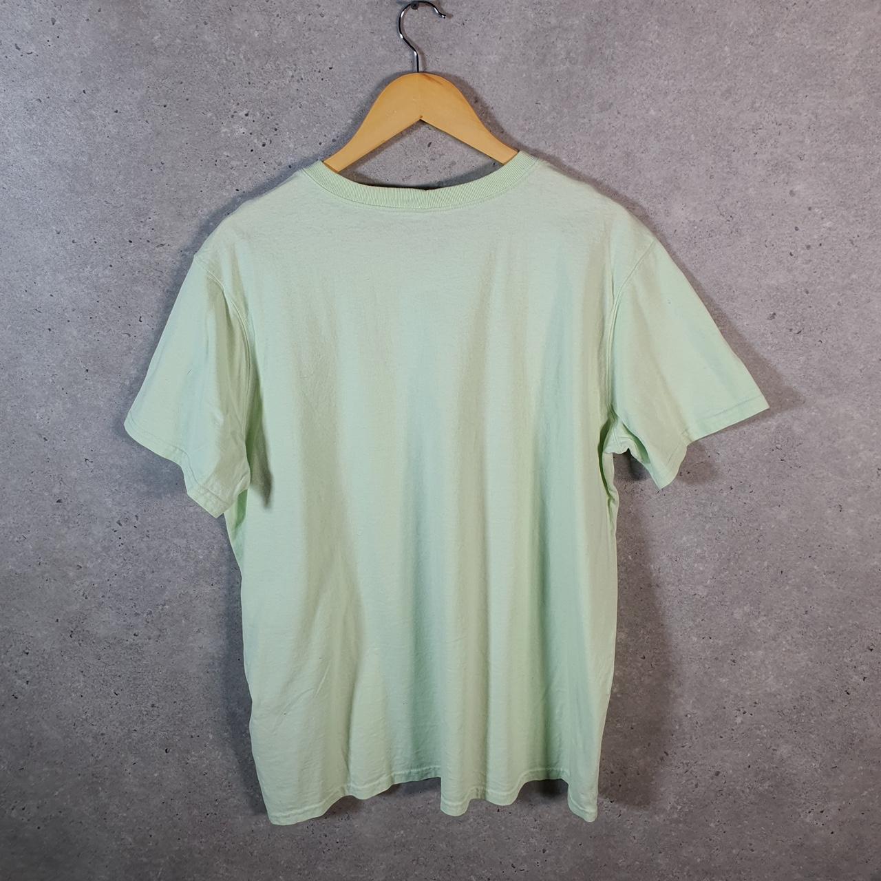 Vintage Carhartt Pocket T Shirt Womens XL Green Workwear Chore Utility Loose Fit C9278