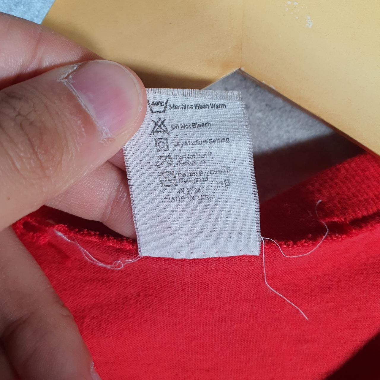 Vintage Stedman Catholic Life Church 90s USA Single Stitch T Shirt Men’s XS Red