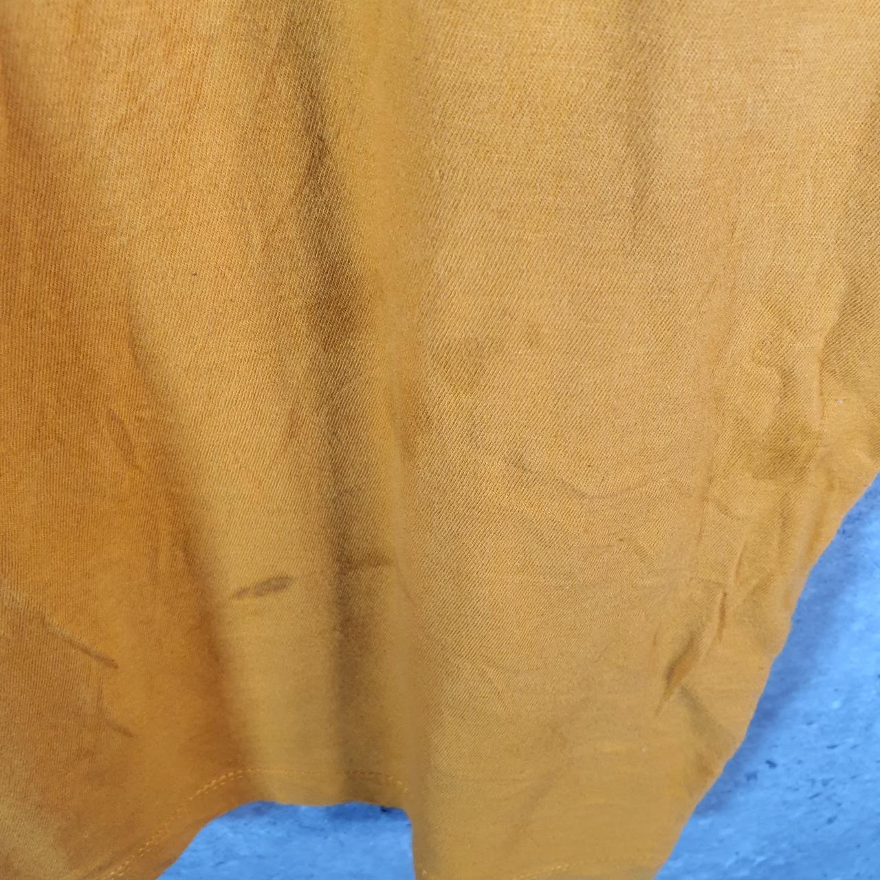 Vintage Nike Sportswear Spellout T Shirt Men’s Large Orange Logo Swoosh Athletic