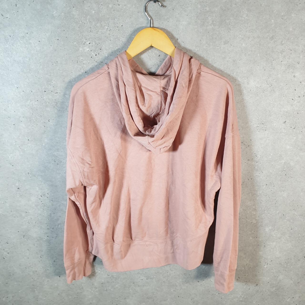 Vintage Nike Club Hoodie Womens XS Pink Swoosh Y2K Pullover Sweatshirt Logo