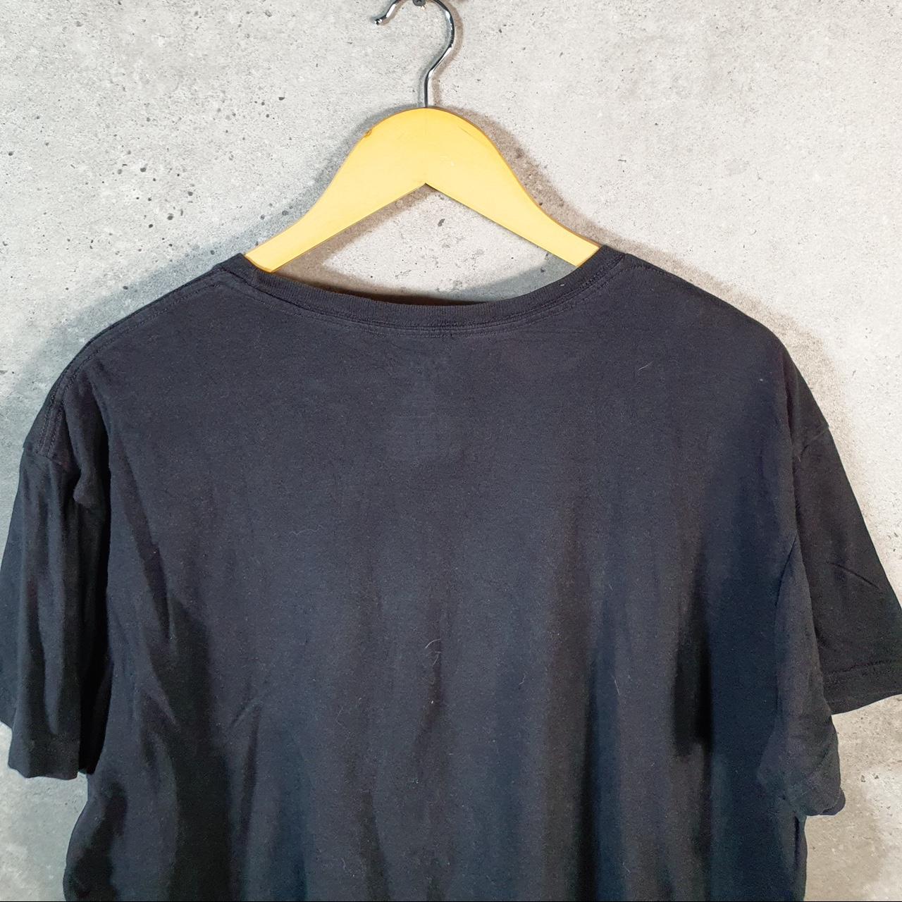 Vintage Ralph Lauren Polo Sport T Shirt Men’s Large Black Custom Fit Embroidered Pony C8644