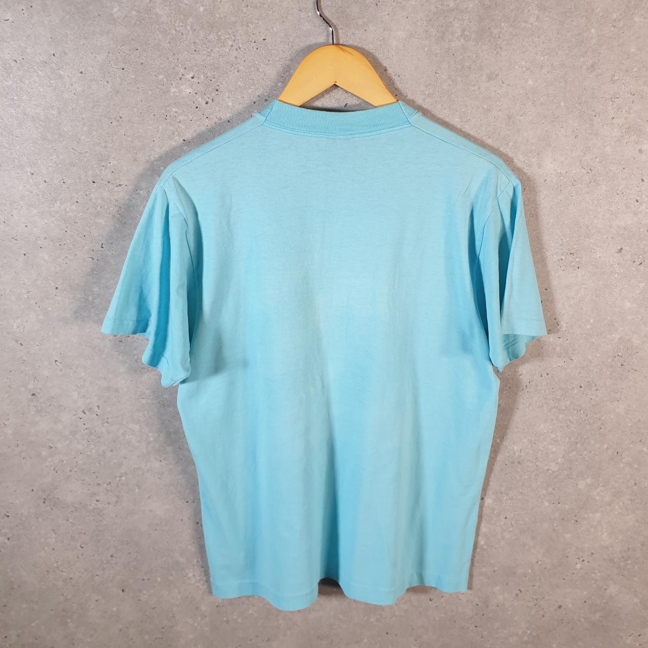 Vintage Screen Stars Sanibel Island Beach Club 90s USA Single Stitch T Shirt Men’s Large Blue