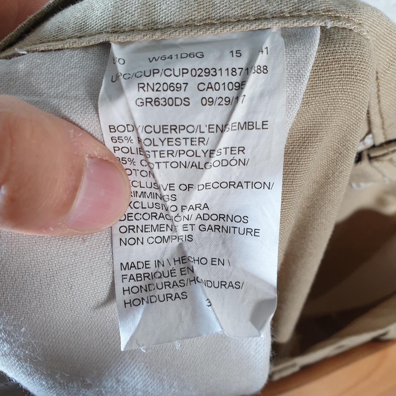 Vintage Dickies Baggy Chino Shorts Jorts Cargo Mens W38 Brown Loose Fit