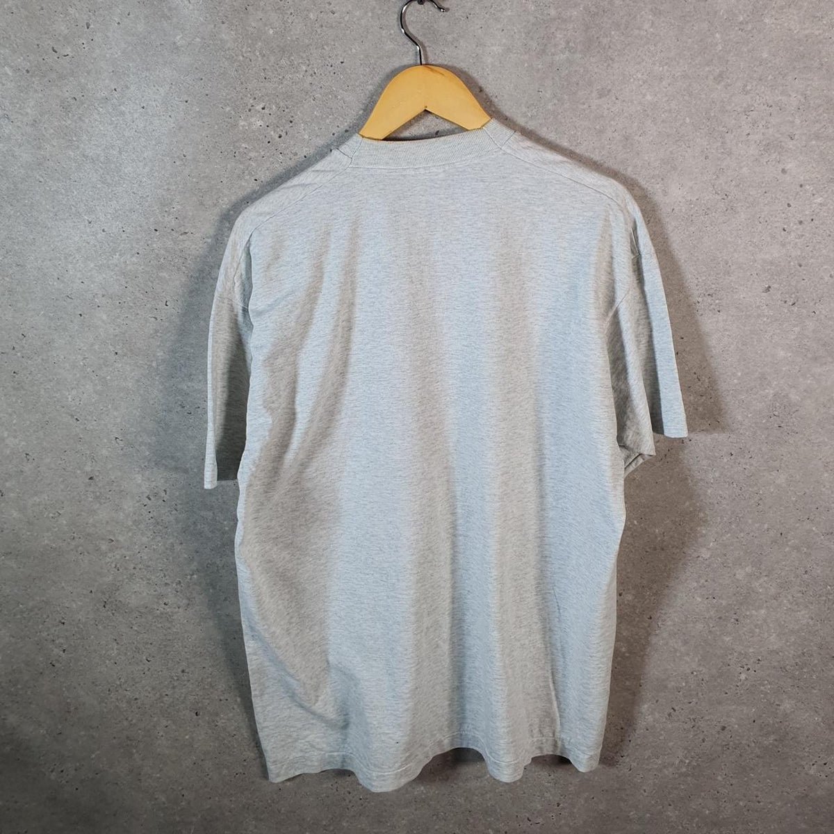 Vintage Fruit of the Loom Support Republic 90s USA Single Stitch T Shirt Men’s XL Grey C9492
