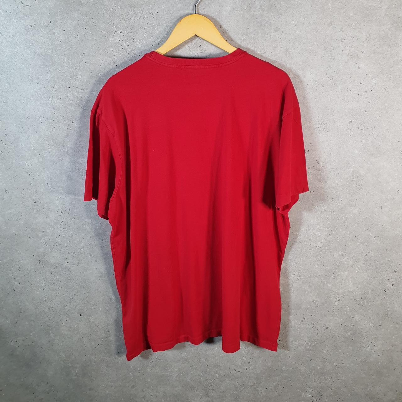 Vintage Ralph Lauren Polo Sport T Shirt Men’s XL Red  Classic Fit Embroidered Pony C8720