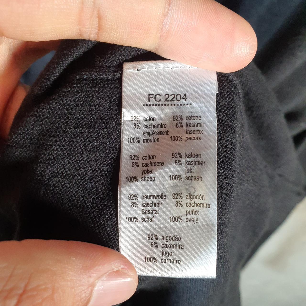 Vintage Lacoste Sweatshirt Men’s Medium Black Pullover Logo Y2K Jumper Logo Casual