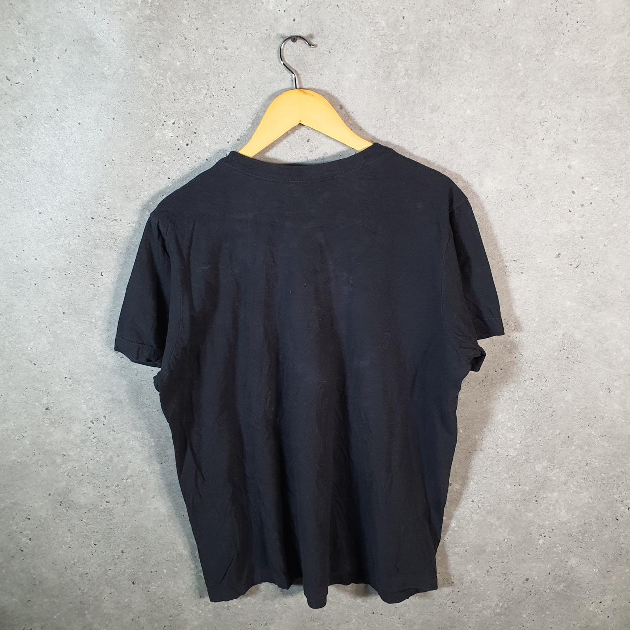 Vintage Nike Blank T Shirt Shirt Men’s Large Black Baggy Casual Athletic C9583