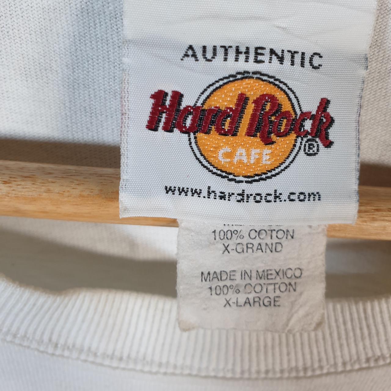 Vintage Hard Rock Cafe New York 90s USA Spellout T Shirt Men’s XL White