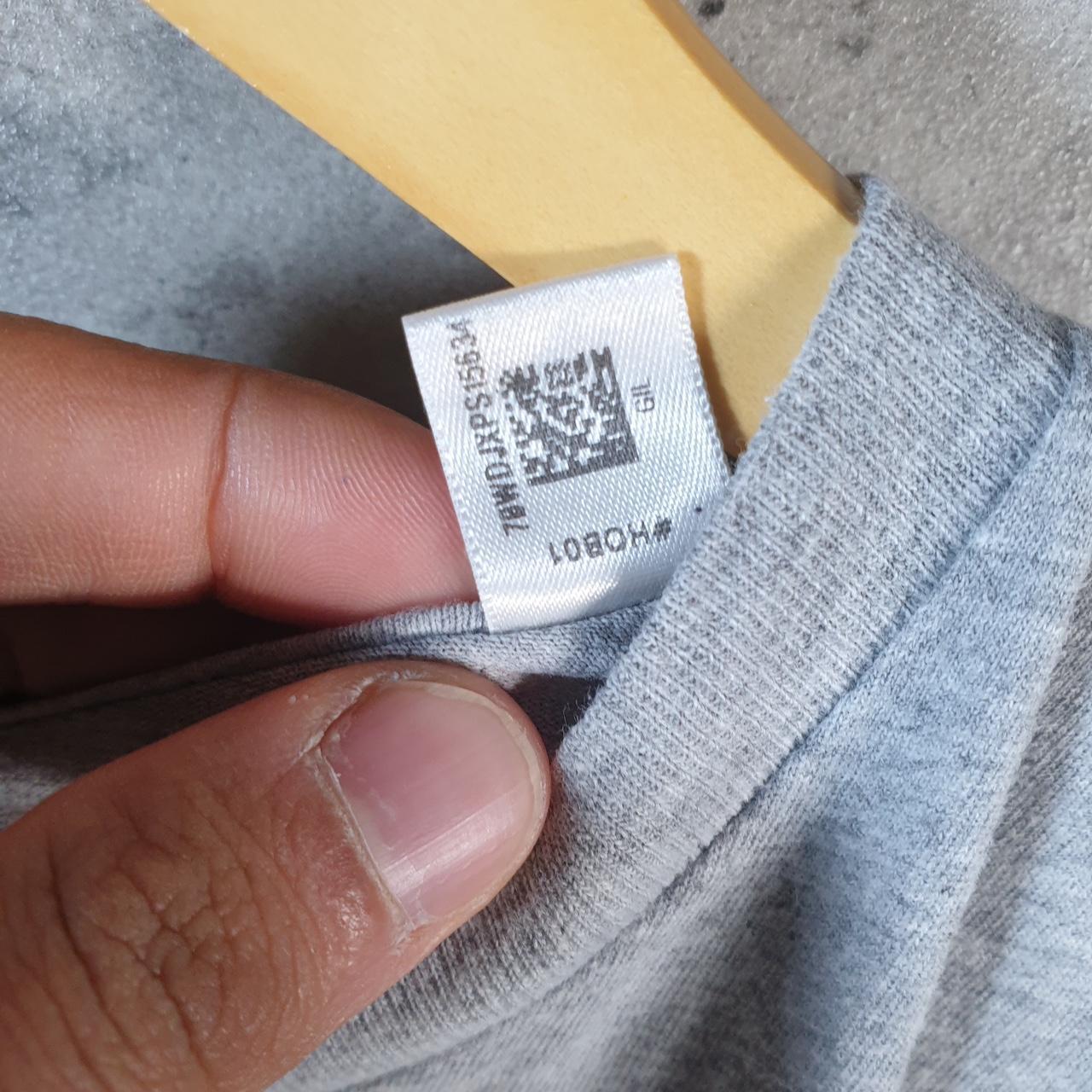 Vintage Adidas Go To Tee T Shirt Men’s Medium Grey Three Stripes Logo Athletic