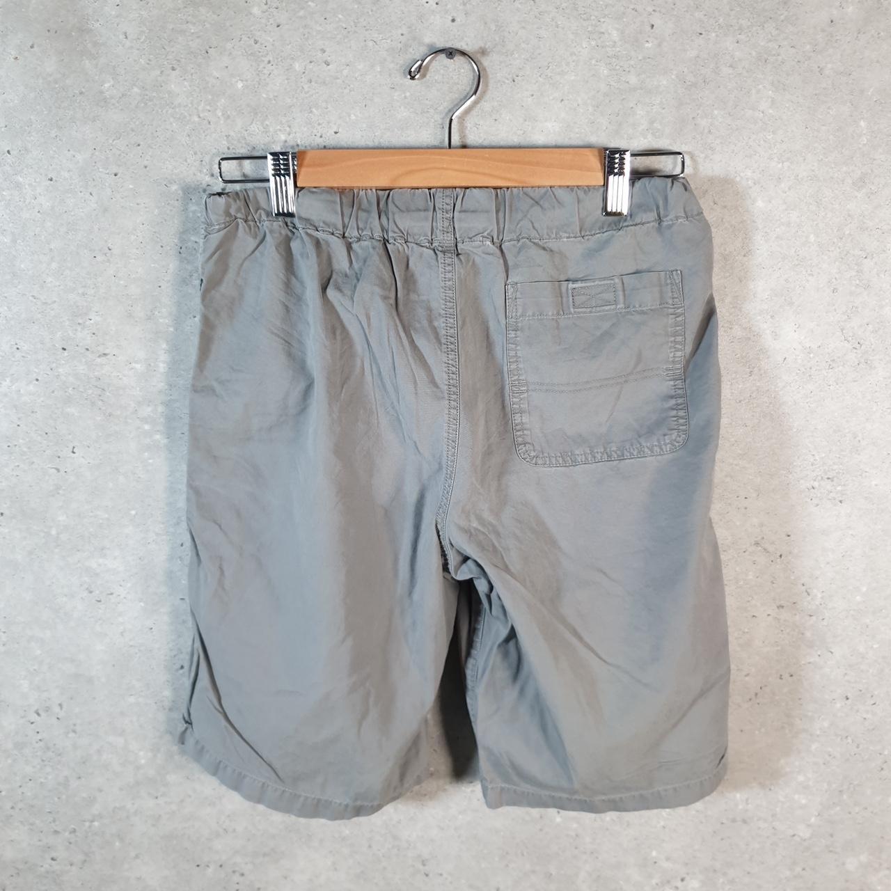 Vintage Ralph Lauren Polo Shorts Jorts Chino Cargo Womens W28 Grey Baggy Cotton