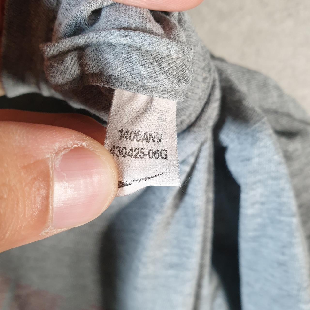 Vintage Nike Spellout T Shirt Men’s Small Grey Logo Printed Swoosh Athletic