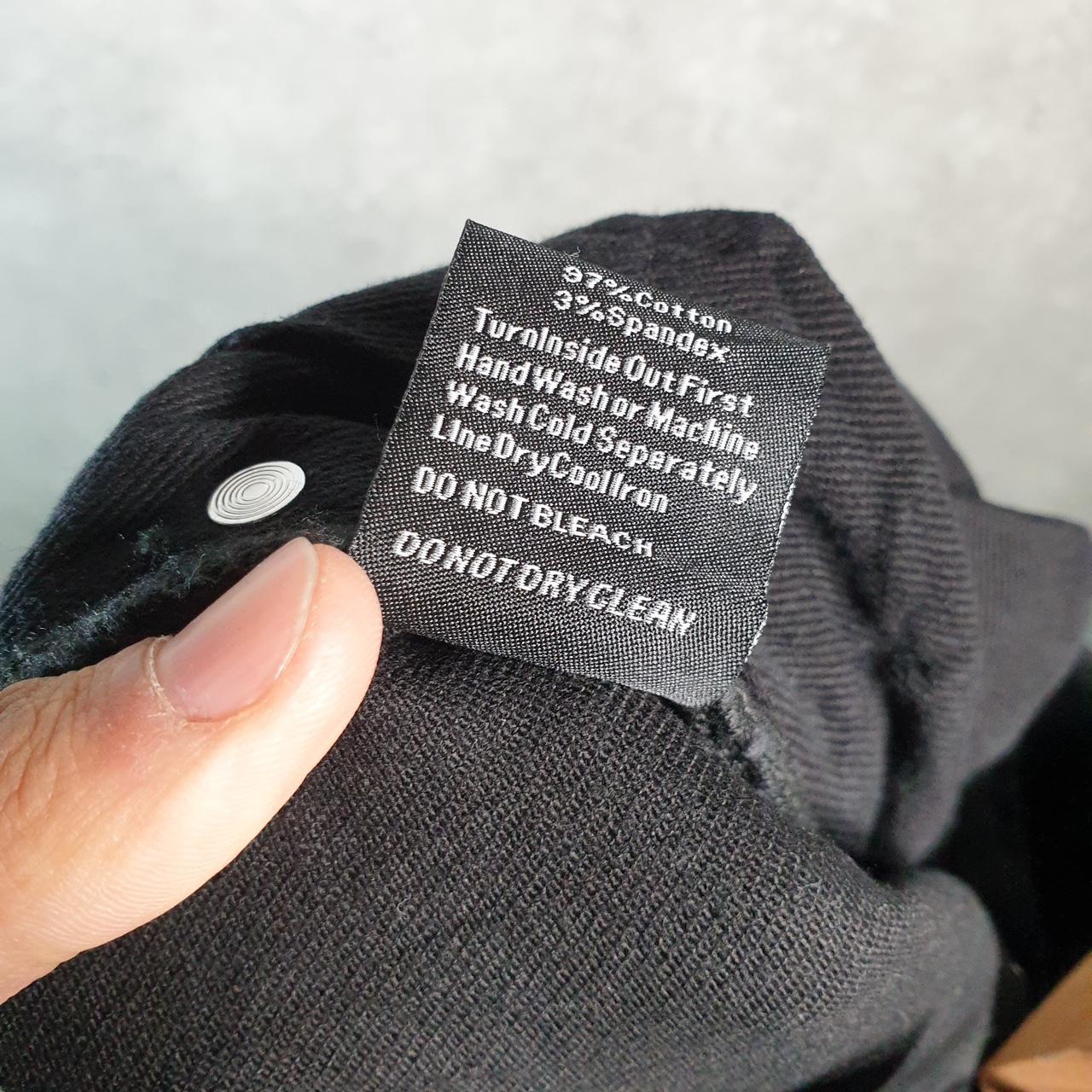 Vintage Embellish Y2K Hip Hop Jorts Shorts Mens W44 Black Denim USA