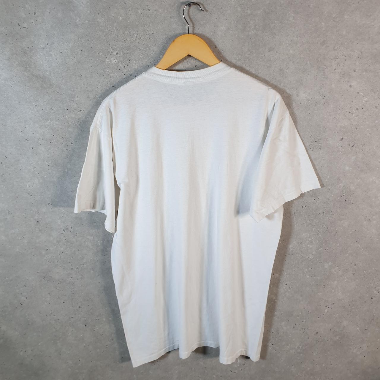 Vintage Florida Sun Shine State Boat Sail 90s T Shirt Men’s Large White Graphic