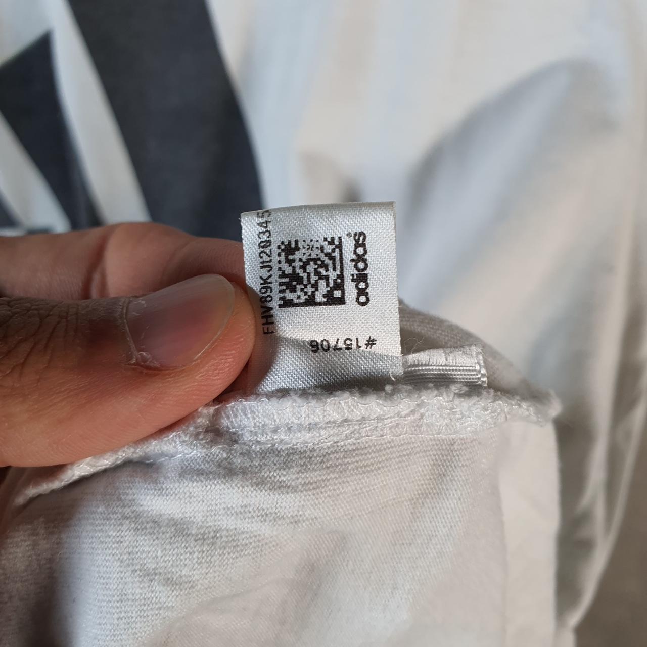 Vintage Adidas Spellout Golf T Shirt Men’s Medium White Three Stripes Logo