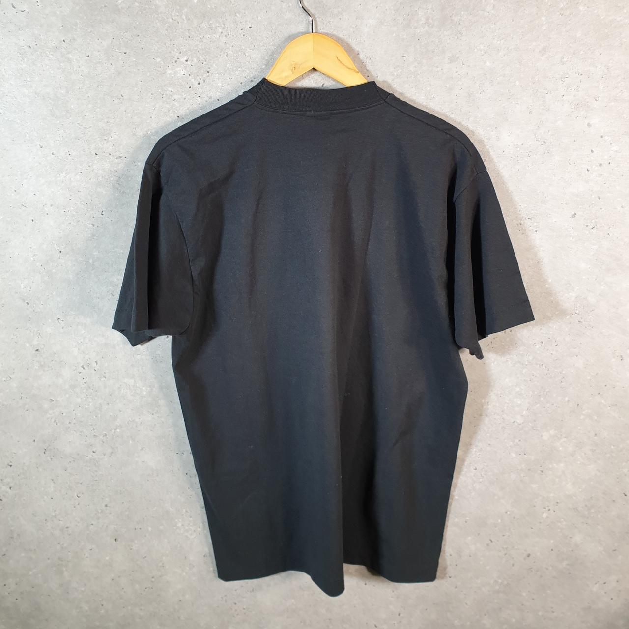 Vintage Screen Stars Charles Krug Napa Valley 90s USA Single Stitch T Shirt Men’s XL Black C8008