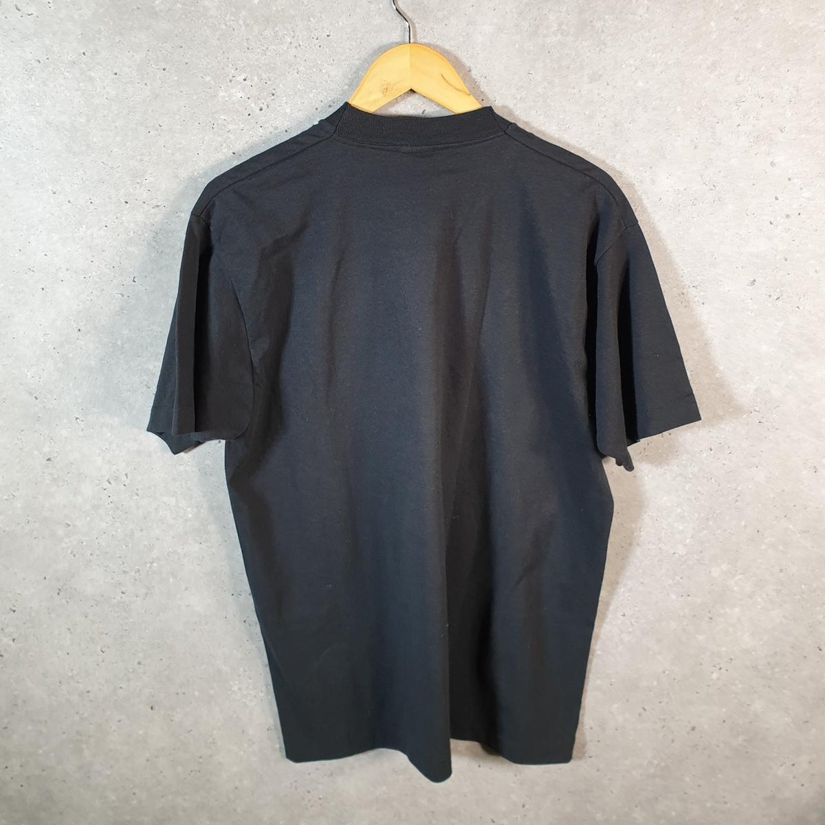 Vintage Screen Stars Charles Krug Napa Valley 90s USA Single Stitch T Shirt Men’s XL Black C8008