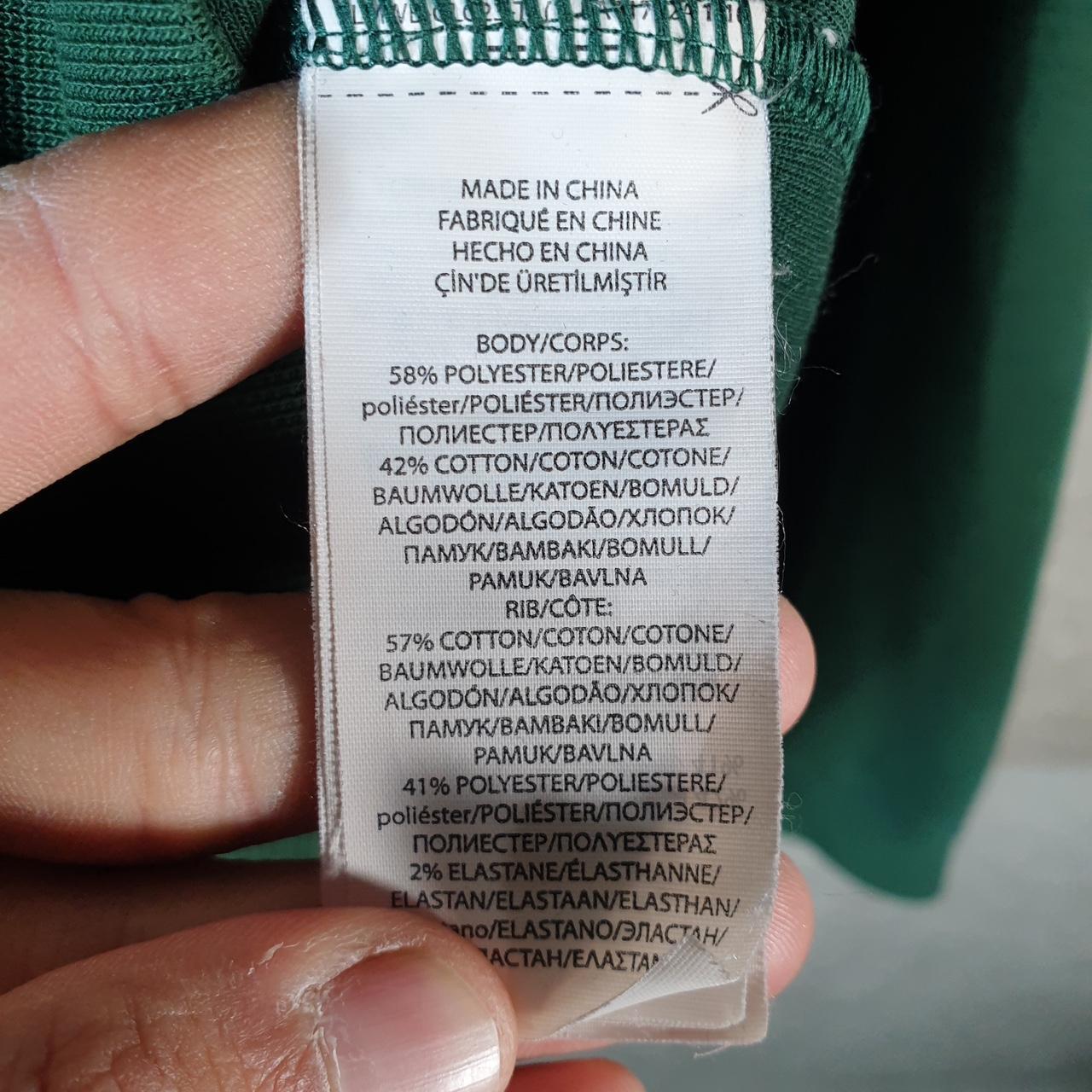 Vintage Ralph Lauren Polo Performance Hoodie Men’s Medium Green Cotton Full Zip Pony Big Fish Vintage