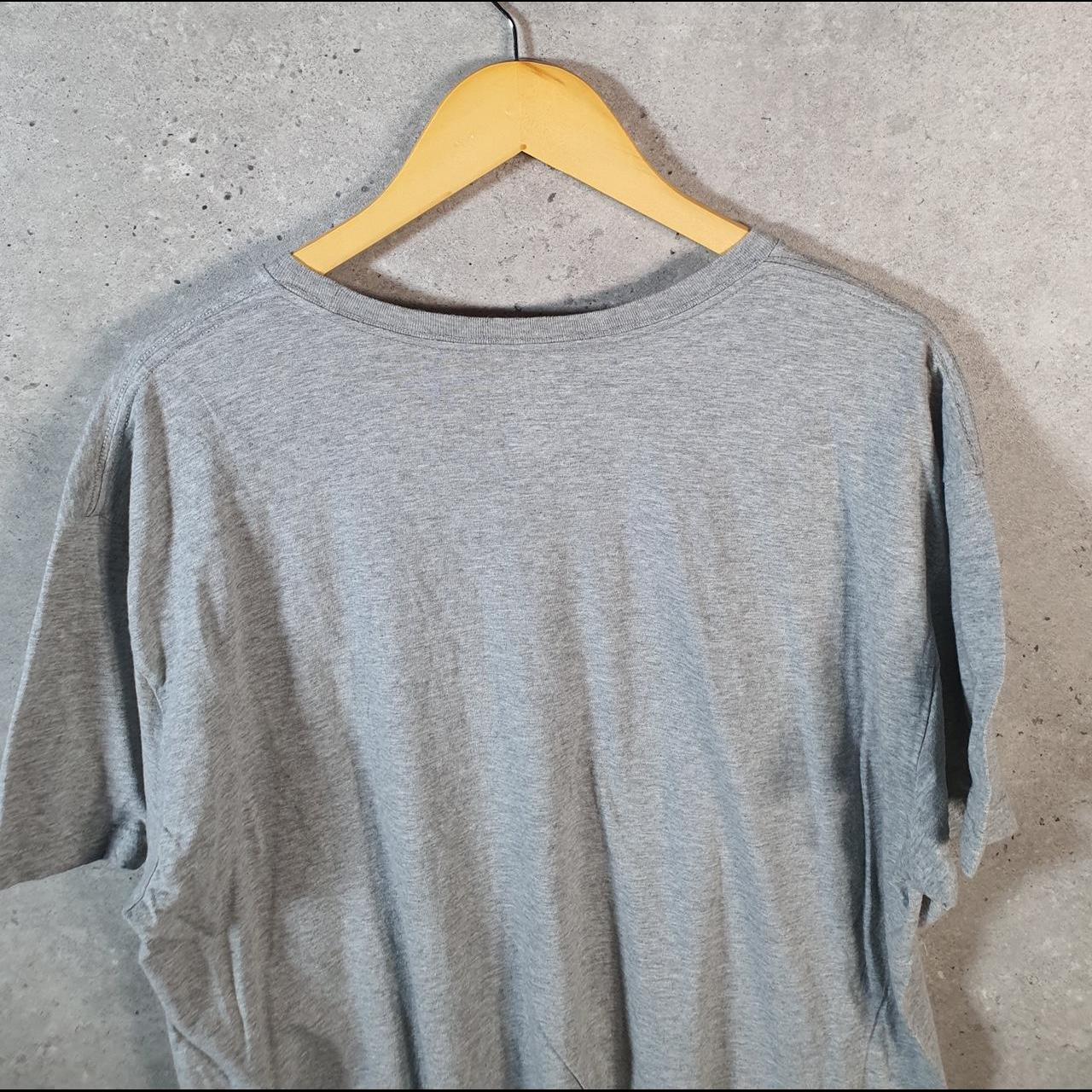 Vintage Ralph Lauren Polo T Shirt Men’s XL Grey Embroidered Pony Classic Fit C9084