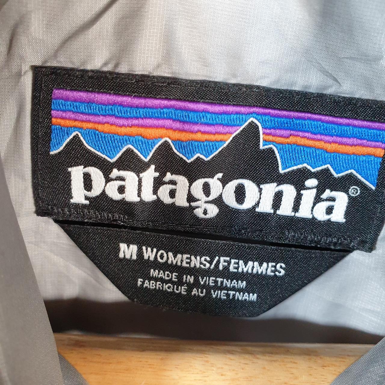 Vintage Patagonia Nano Puffer Jacket Womens Medium Grey Insulated Packable