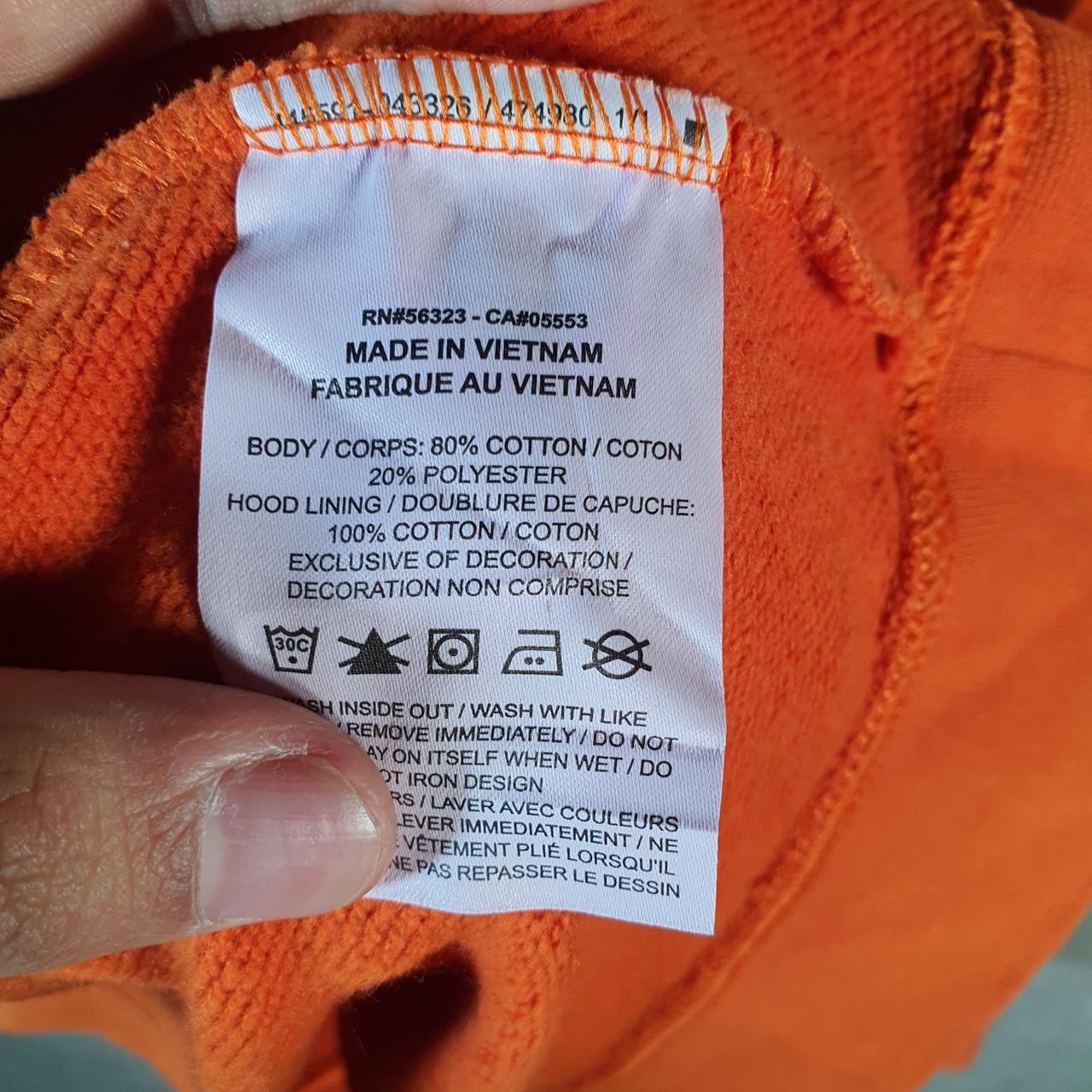 Vintage Nike Club Embroidered Hoodie Men’s Medium Orange Swoosh Y2K Pullover Logo