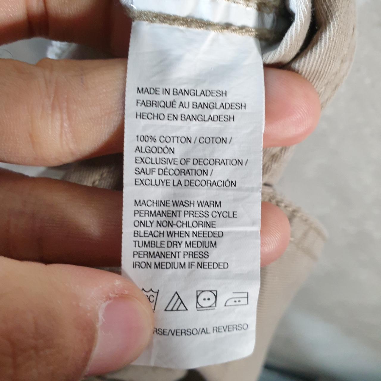 Vintage Izod Golf Chino Shorts Jorts Cargo Men’s W38 Brown Baggy Cotton