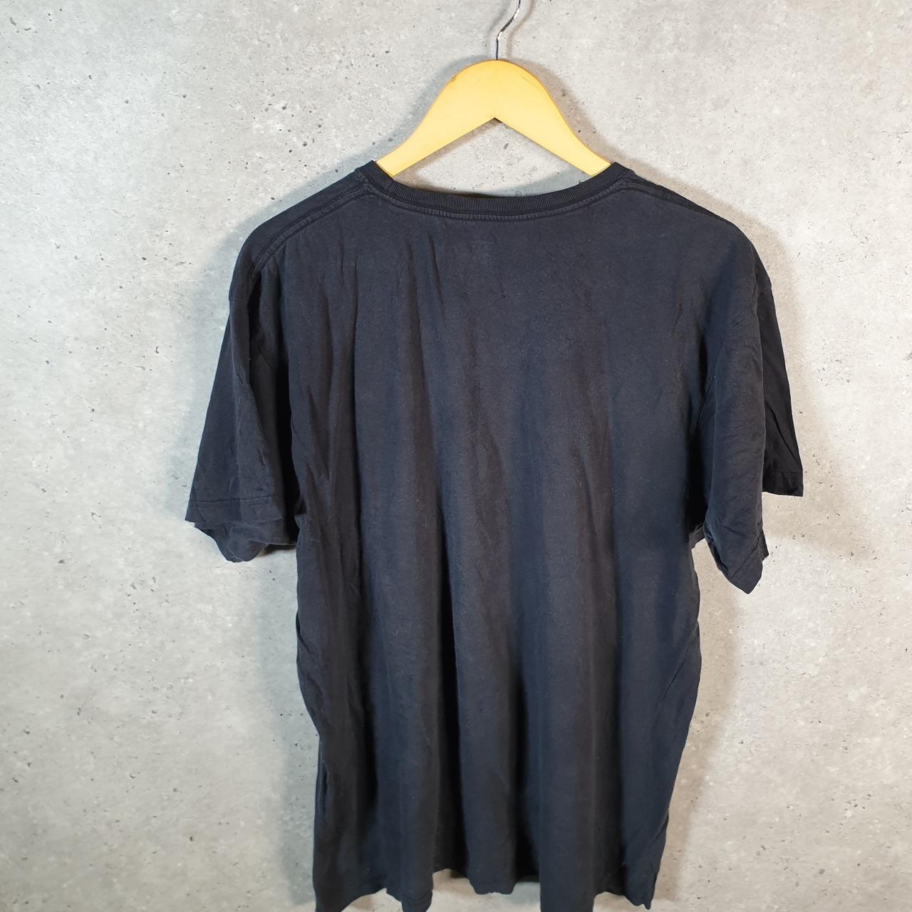 Vintage Adidas Climalite T Shirt Men’s XL Black Three Stripes Logo Athletic