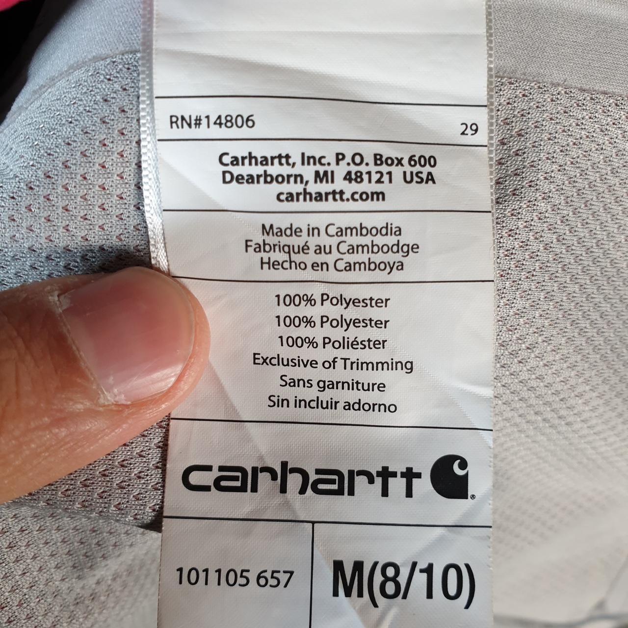 Vintage Carhartt Equator Jacket Womens Medium Pink Workwear Canvas USA